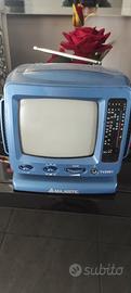 Mini TV vintage con scatola 