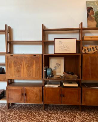 Libreria Modulare Vintage Mid-Century