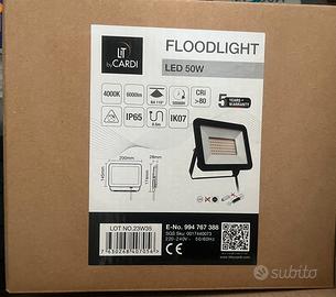 Faretto led proiettore, nuovissimo, mai aperto