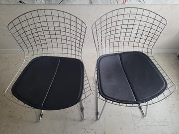 coppia di sedie replica Bertoia