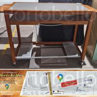 Codice: 263977 SCRIVANIA PC CON ROTELLE + 2 RIPIA