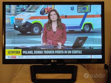 Monitor TV LG 23 pollici.