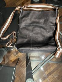 Borsa a tracolla in pelle Gabs