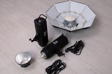 KIT FLASH DA STUDIO 2x500W