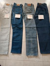 Lotto quattro jeans Levi's taglia 44 