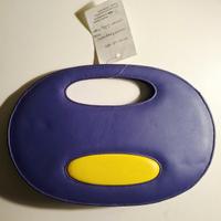 Pochette viola e gialla nuova
