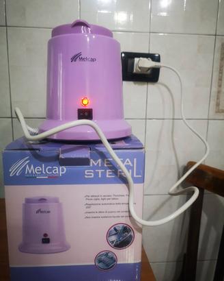 Sterilizzatore a sfere Melcap. Ventola aspiratore