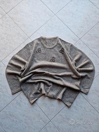Maglione lana vintage japanese style 90s