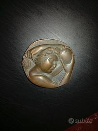 Medaglia d'arte in bronzo Emilio Greco 1972 Cassa 