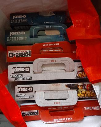Lotto lego e transformers kreo da collezione
