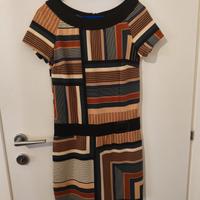 vestito fantasia geometrica "BasicoMilano"