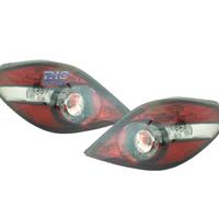 FANALI PEUGEOT 207 CC 06-12 LED ROSSO CROMATO