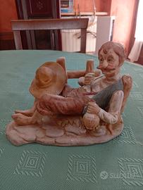 statua in porcellana 