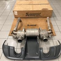 Scarico completo Akrapovic Porsche 718 Cayman GT4