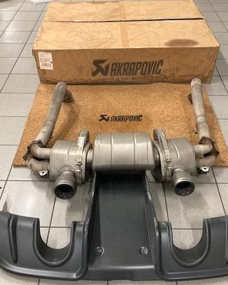 Scarico completo Akrapovic Porsche 718 Cayman GT4