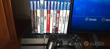 playstation 4 con joystick