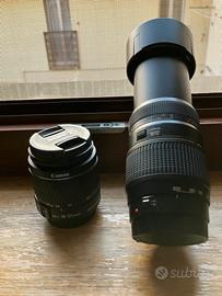 Tamron 70-300 + Canon 18-55