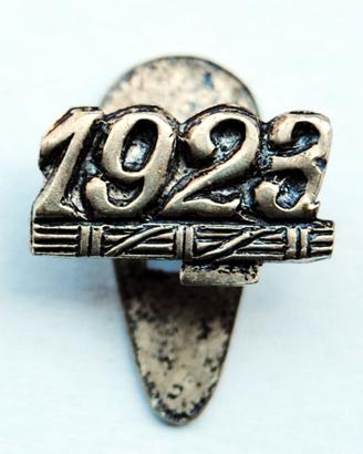 Distintivo fascista per Squadristi Campagna 1923