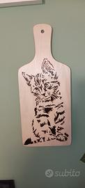 Taglieri pirografati a mano