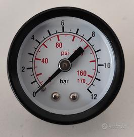 Manometro 1/8'' attacco laterlale maschio