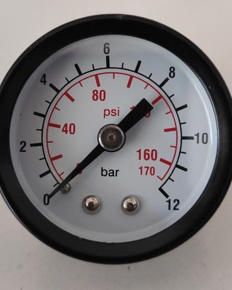 Manometro 1/8'' attacco laterlale maschio