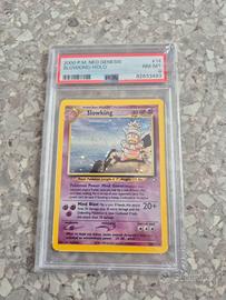 2000 Pokémon Neo Genesis #14 Slowking -Holo PSA 8