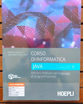Libro "Corso di Informatica" JAVA Vol.B