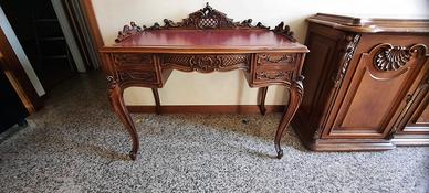 Mobile stile classico + tavolino abbinato in legno