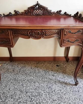 Mobile stile classico + tavolino abbinato in legno