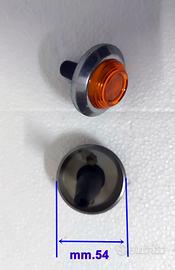 FANALINI LATERALI D'EPOCA (COPPIA) NUOVI