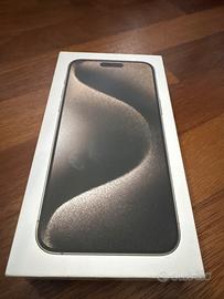 IPhone 15 Pro Max 256gb - titanio con applecare