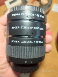 Tubi di prolunga per Nikon