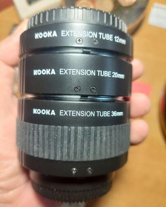 Tubi di prolunga per Nikon