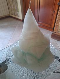 Candela d'arredo, a forma di Ghiacciao