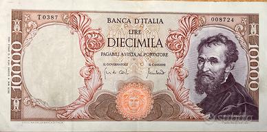 2 Banconote 10000 lire 06/80 perfetto stato