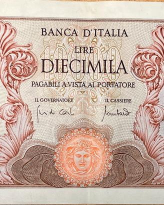 2 Banconote 10000 lire 06/80 perfetto stato