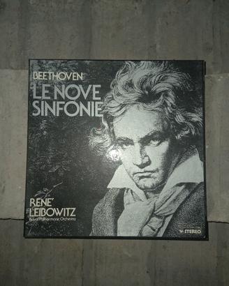 dischi 33 giri le nove sinfonie di beethoven