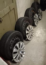 Cerchi 16" + copricerchi Alfa Romeo originali