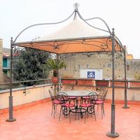 Gazebo in ferro battuto su misura del cliente