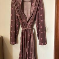 Vestaglia a pois Beloved taglia S