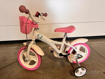 Bici bambina con rotelle