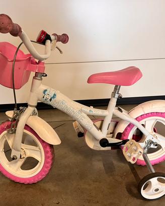 Bici bambina con rotelle