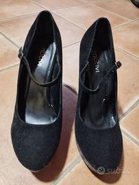 Décolleté Motivi tacco 12 cm nere tg 39