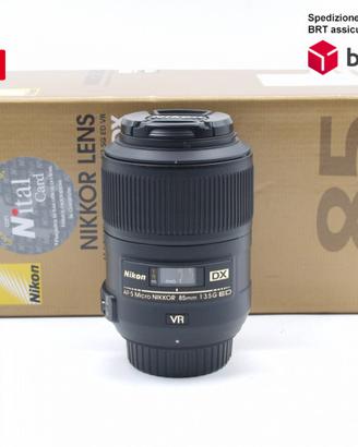 Nikon AF-S DX 85 F3.5 G ED VR Micro (Nikon)