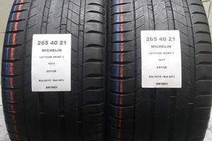 2 GOMME 265 40 21 MICHELIN BR1683