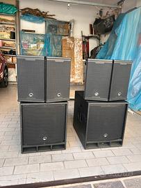 Doppia coppia impianto Omnitronic maxx/1508