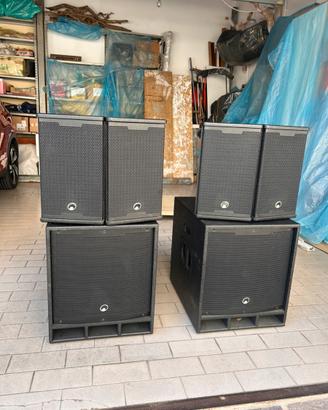 Doppia coppia impianto Omnitronic maxx/1508