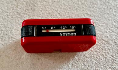 Radio vintage Voxson Tanga rossa