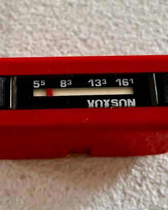 Radio vintage Voxson Tanga rossa