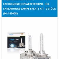 Lampade Xenon D1S